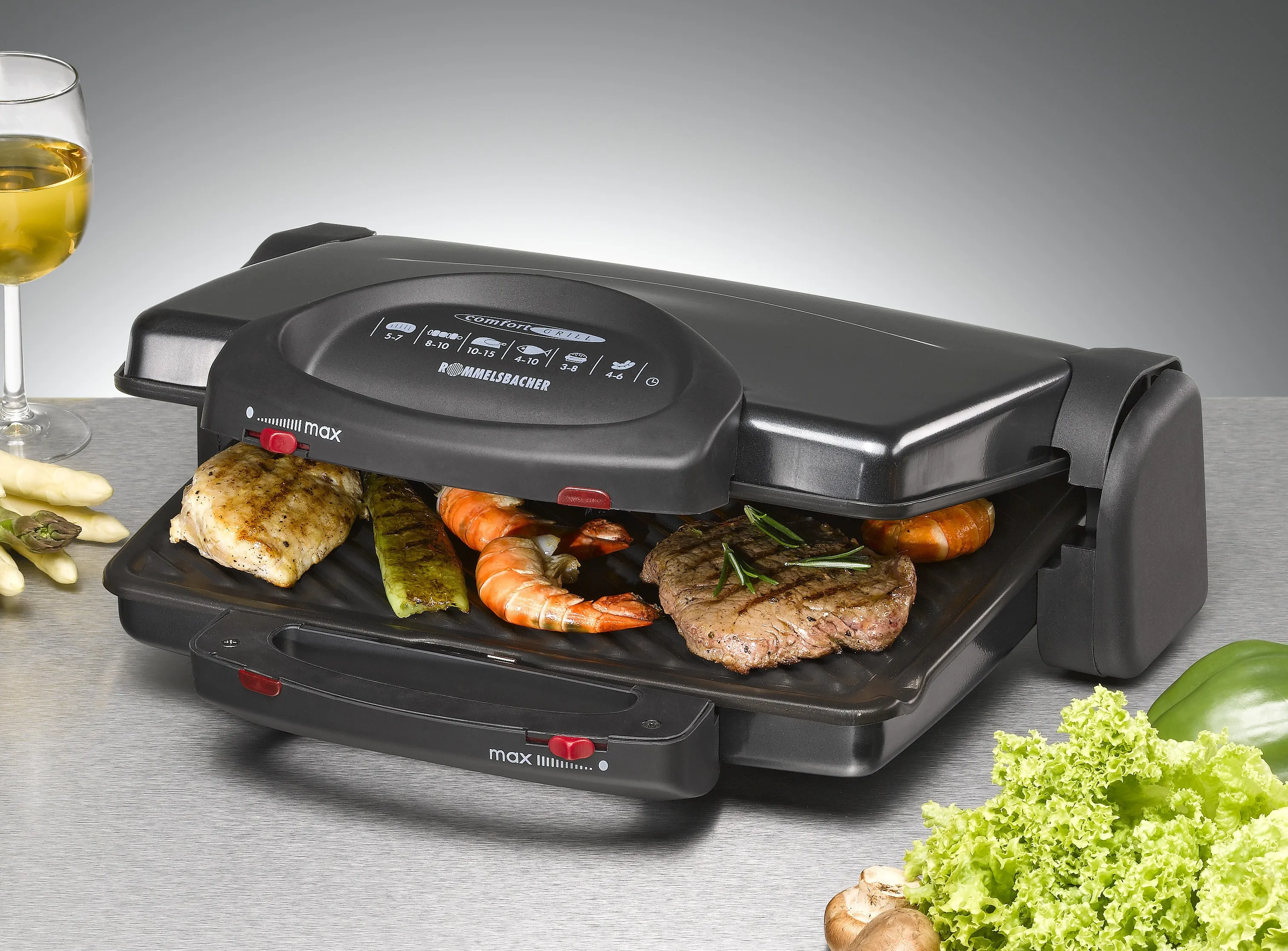 Электрогриль Rommelsbacher KG 2000 в Москве и Московской области от магазина Ammina