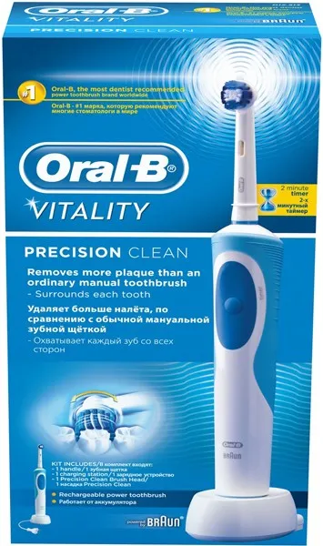 Электрическая зубная щетка Braun Oral-B Vitality Expert Precision Clean D12.513 в Туле и Тульской области от магазина Ammina